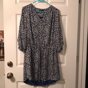 Flower Print Sun Dress